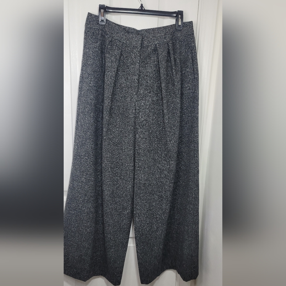 Worthington Gray Wide Leg Pants Tailored - Picture 2 of 3